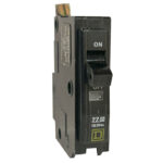 Square D QOB120 20A single-pole bolt-on circuit breaker