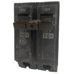 GE THQL2160 60A double-pole circuit breaker