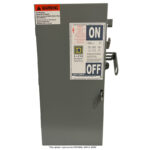 Square D PQ4610G 10A 4-pole molded case breaker