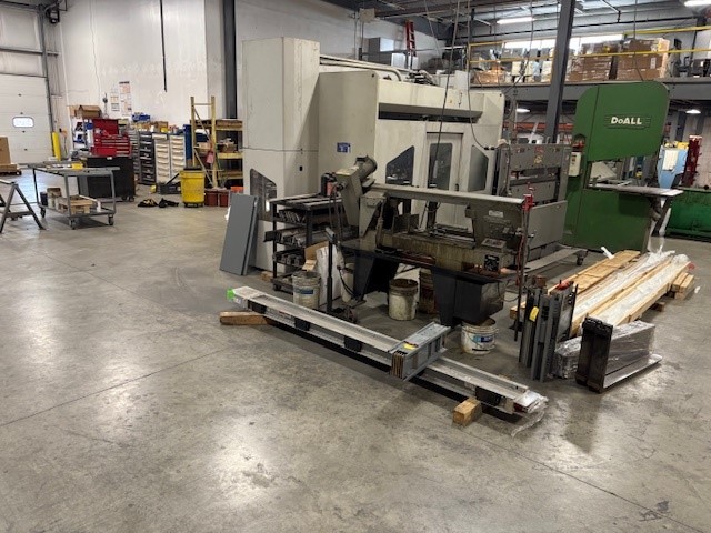 on-site fabrication shop inside BD Electrical facility